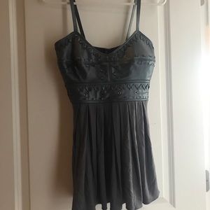 SKY brand, sleeveless grey tunic, size M.